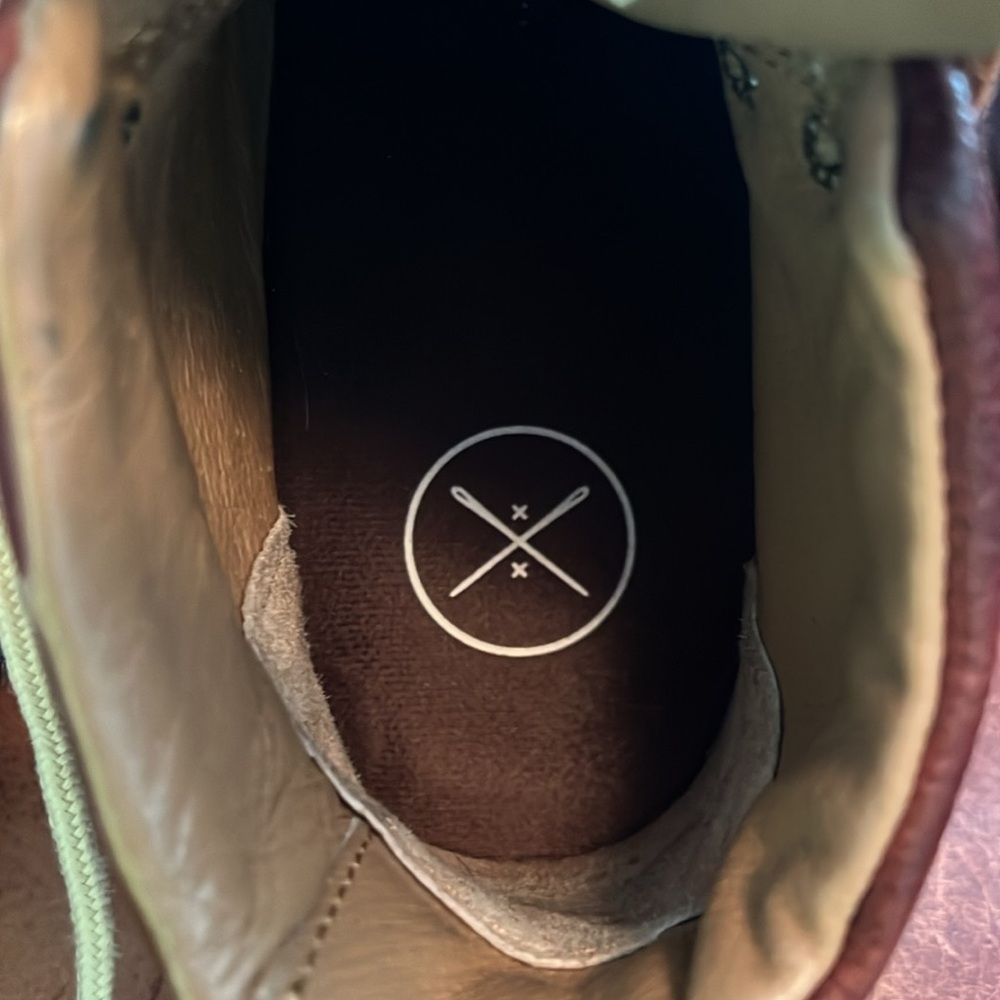 Inkkas handmade leather boots. Unisex. Men’s 7/Women’s 9. - Picture 7 of 8